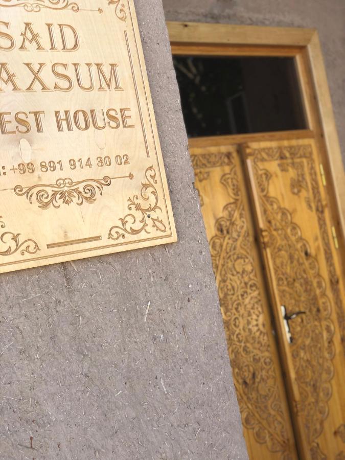 Hotel Said-Maxsum à Khiva Extérieur photo